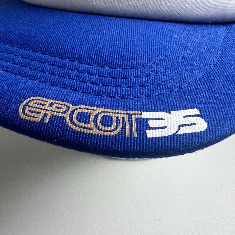 Epcot 35 Walt Disney World Retro Hat 35th Anniversary 2017 Disney Parks Snapback